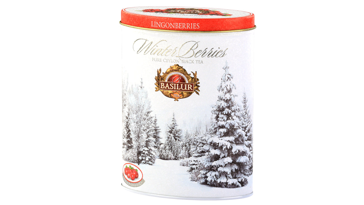 Basilur Kış Meyveleri “Lingonberries” (100g) Kalay