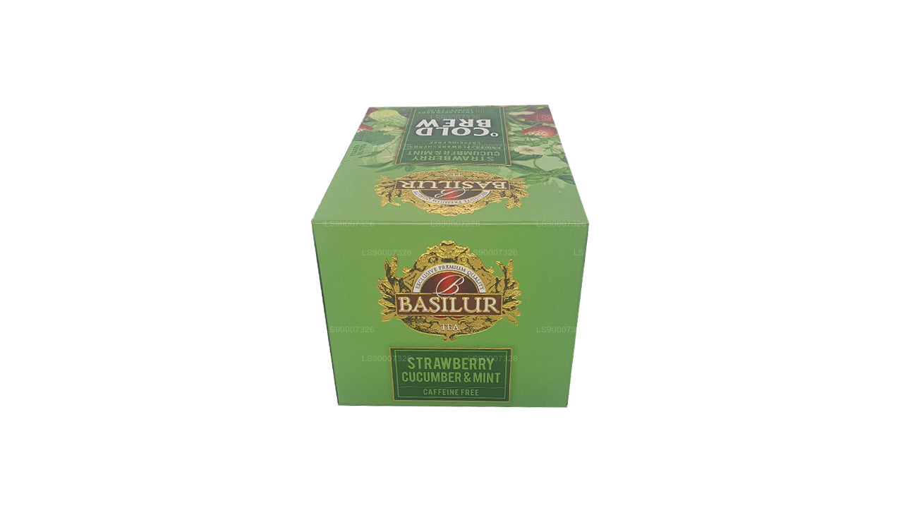 Basilur Soğuk Demleme “Çilek Salatalık ve Nane” (40g) Kutu