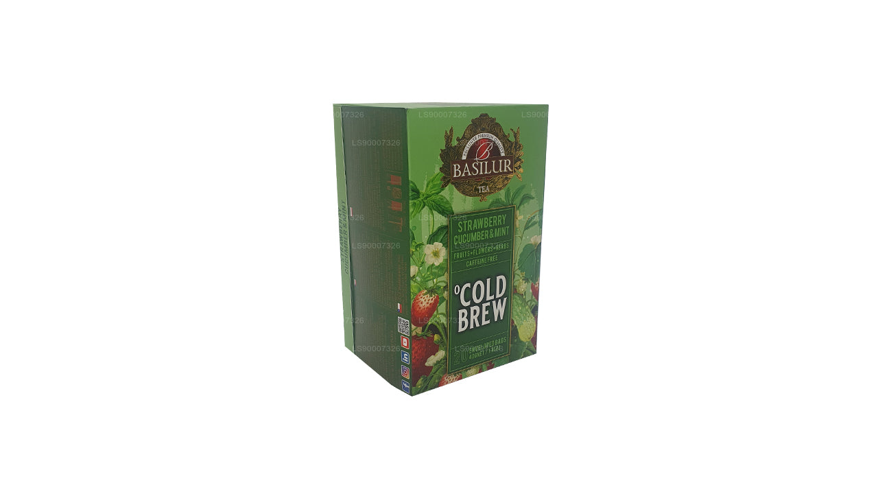 Basilur Soğuk Demleme “Çilek Salatalık ve Nane” (40g) Kutu