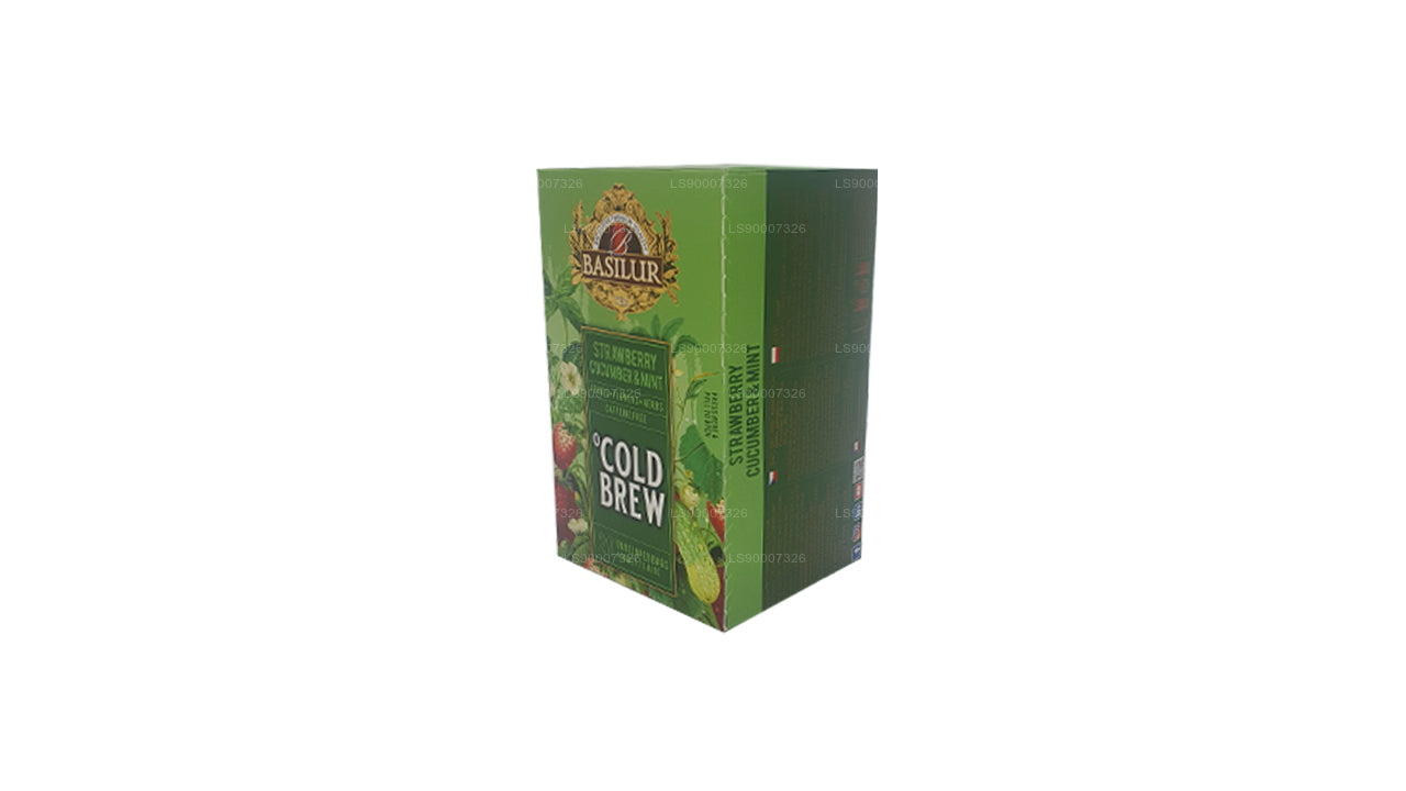 Basilur Soğuk Demleme “Çilek Salatalık ve Nane” (40g) Kutu