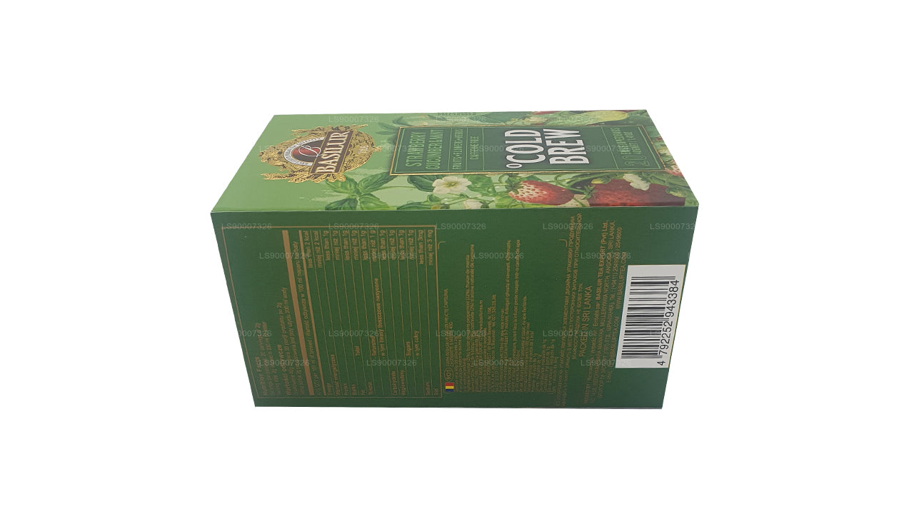 Basilur Soğuk Demleme “Çilek Salatalık ve Nane” (40g) Kutu