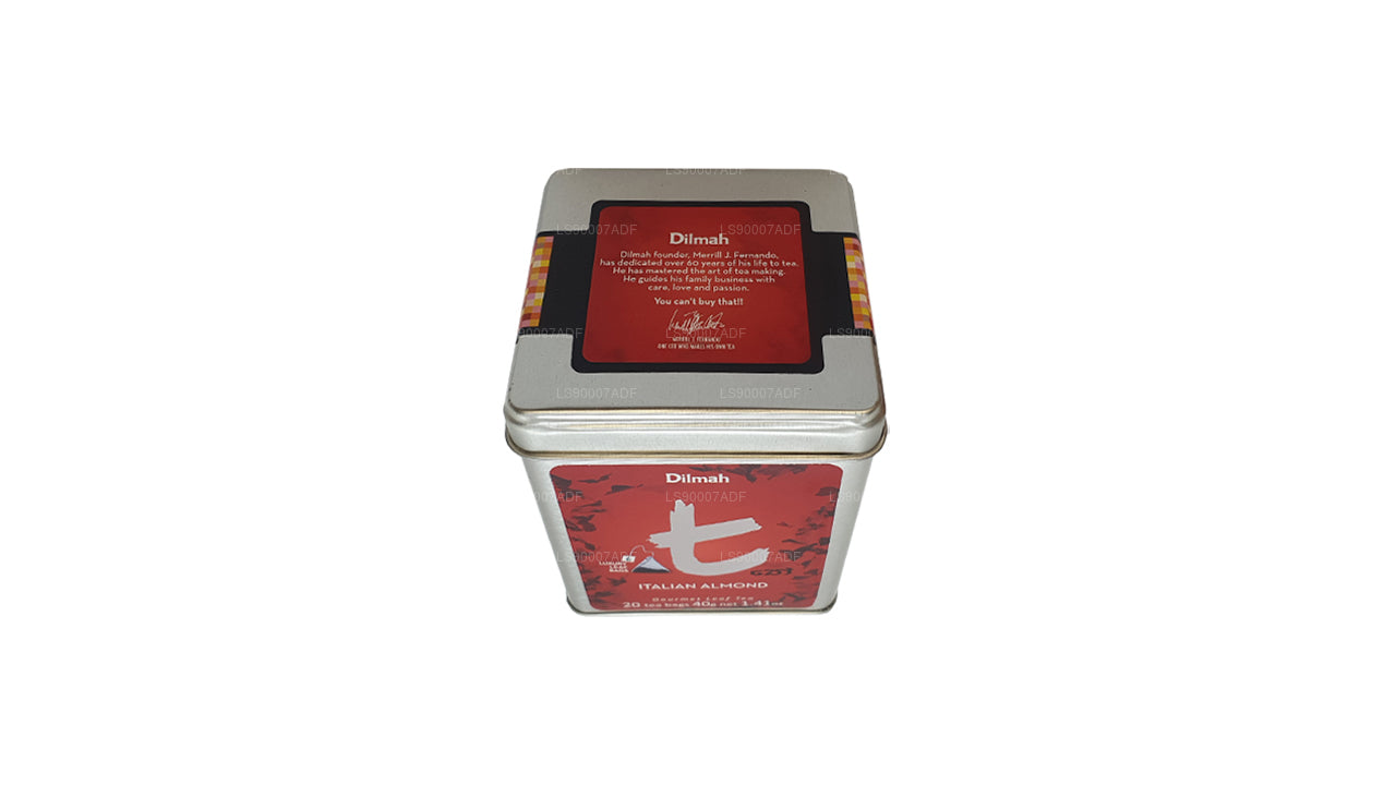 Dilmah T-serisi İtalyan Badem (40g) 20 Çay Poşeti