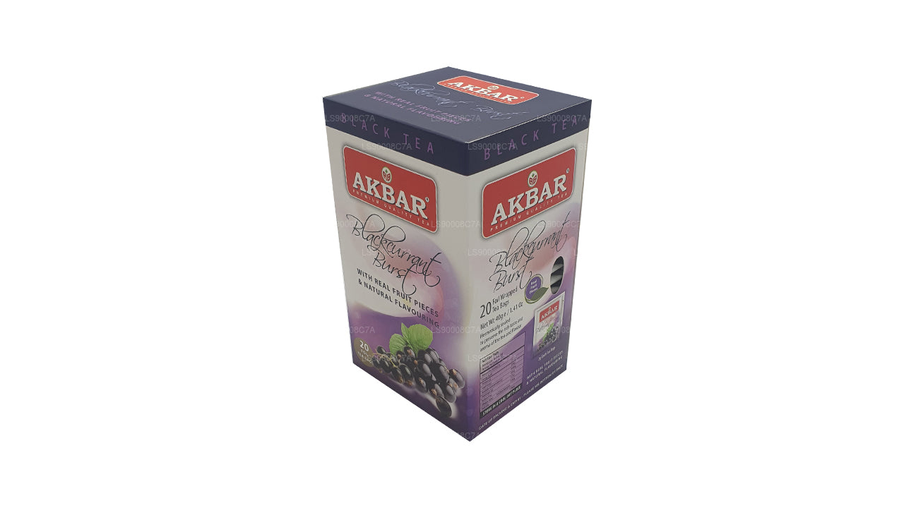 Akbar Siyah Frenk Üzümü Patlaması (40g) 20 Folyo Çay Poşeti