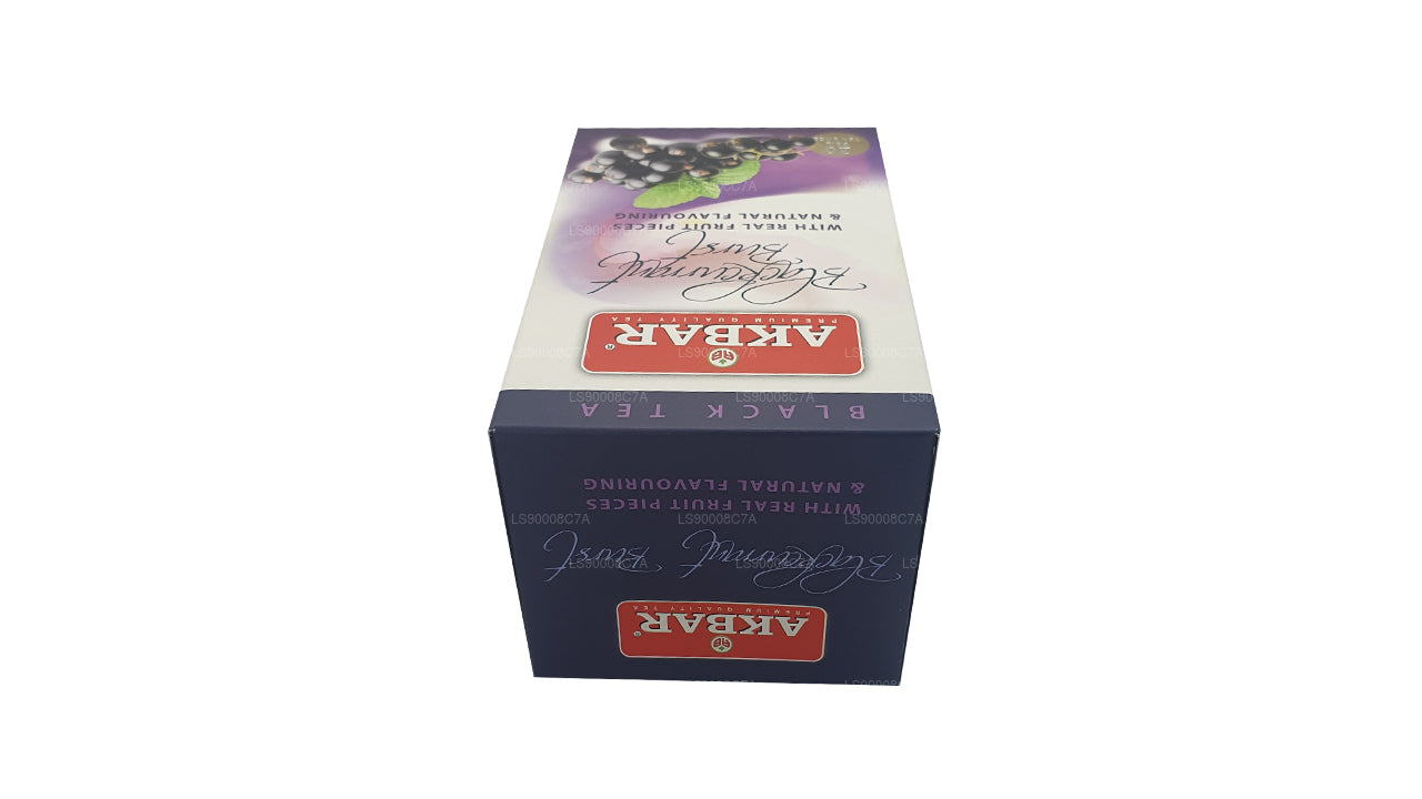 Akbar Siyah Frenk Üzümü Patlaması (40g) 20 Folyo Çay Poşeti