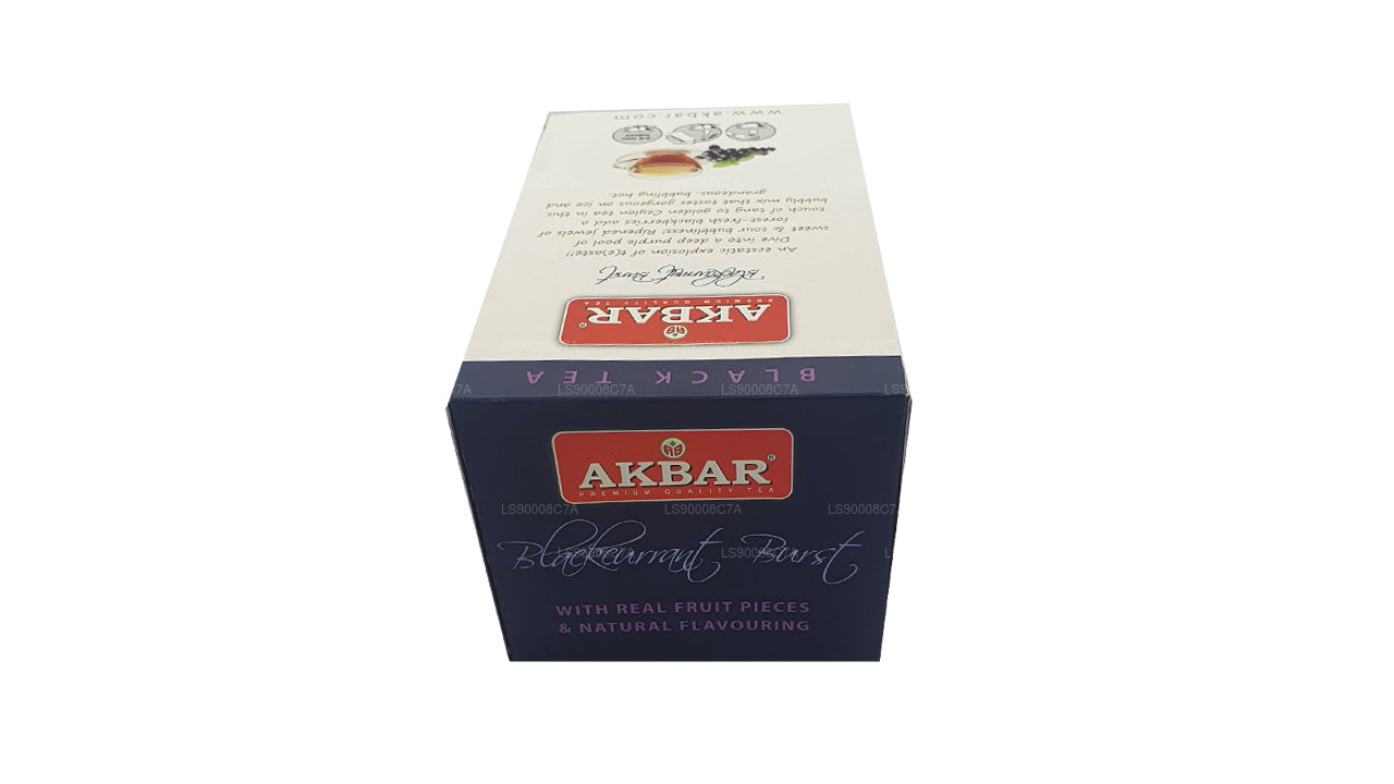 Akbar Siyah Frenk Üzümü Patlaması (40g) 20 Folyo Çay Poşeti