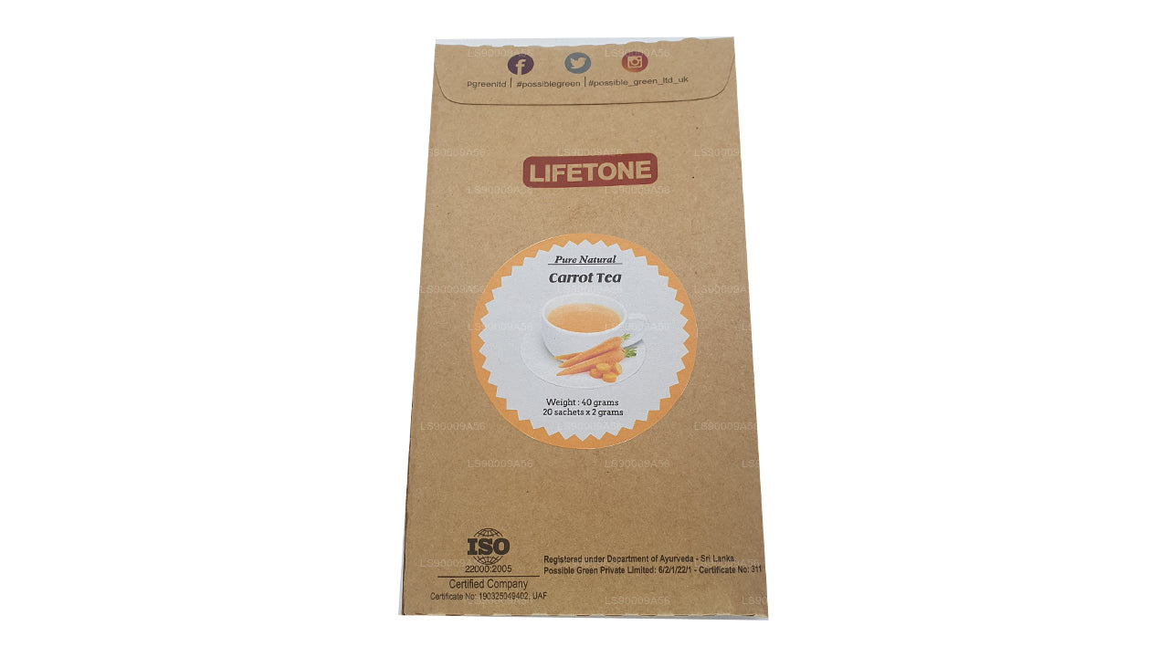 Saf Doğal Havuç Çayı (40g)