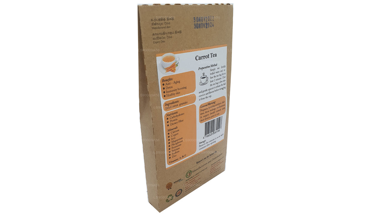 Saf Doğal Havuç Çayı (40g)