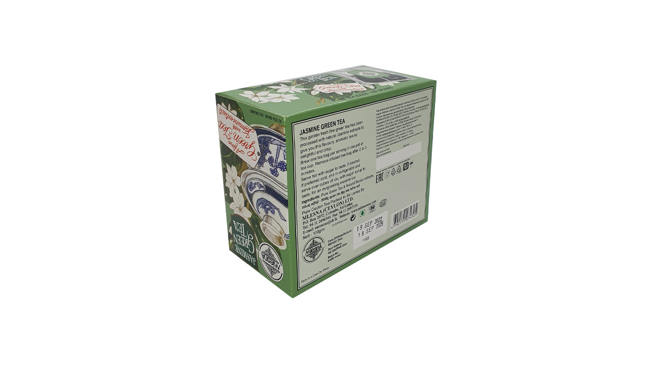 Mlesna Yasemin Yeşil Çay (100g) 50 Çay Poşetleri