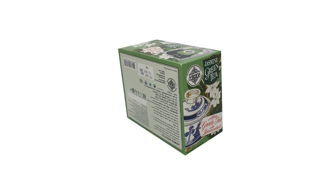 Mlesna Yasemin Yeşil Çay (100g) 50 Çay Poşetleri