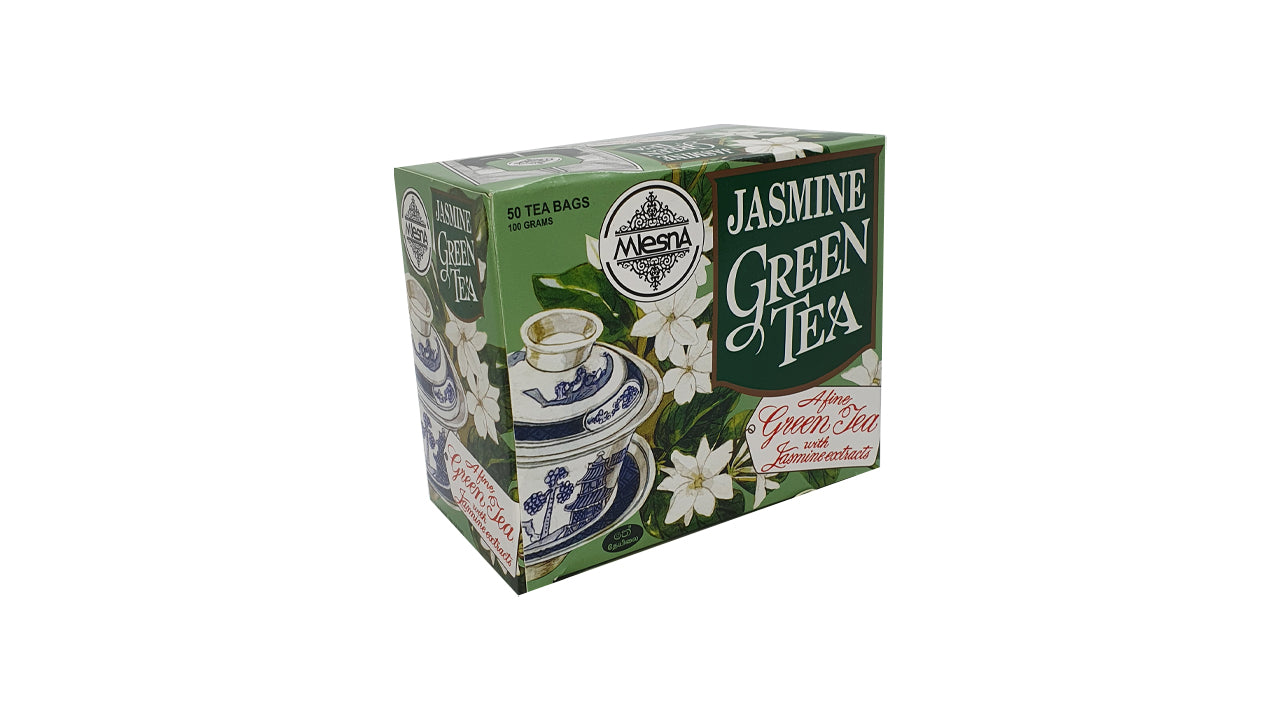 Mlesna Yasemin Yeşil Çay (100g) 50 Çay Poşetleri