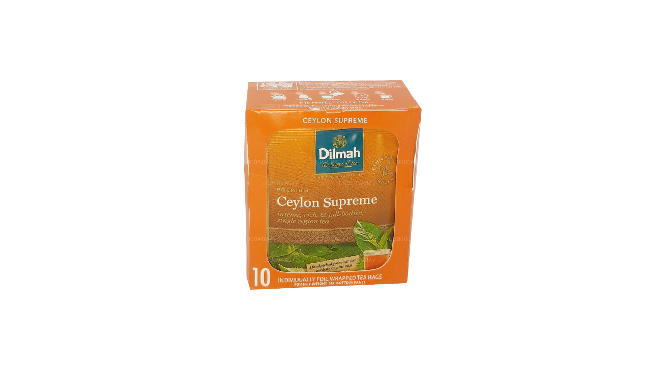 Dilmah Seylan Supreme 10 Çay Poşeti (20g)
