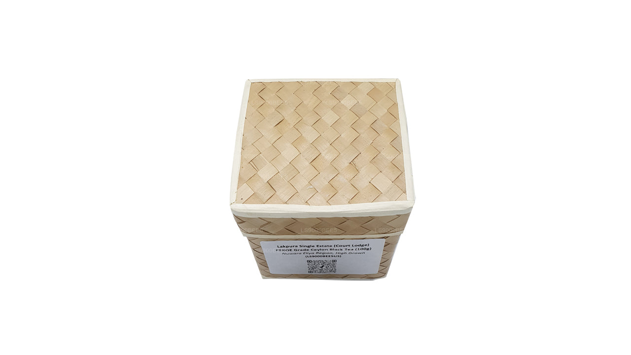 Lakpura Tek Kişilik Emlak (Court Lodge) PEKOE Sınıfı Seylan Siyah Çay (100g)