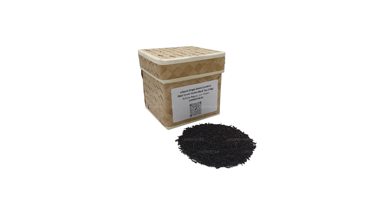Lakpura Tek Emlak (Lumbini) FBOP Sınıfı Seylan Siyah Çay (100g)