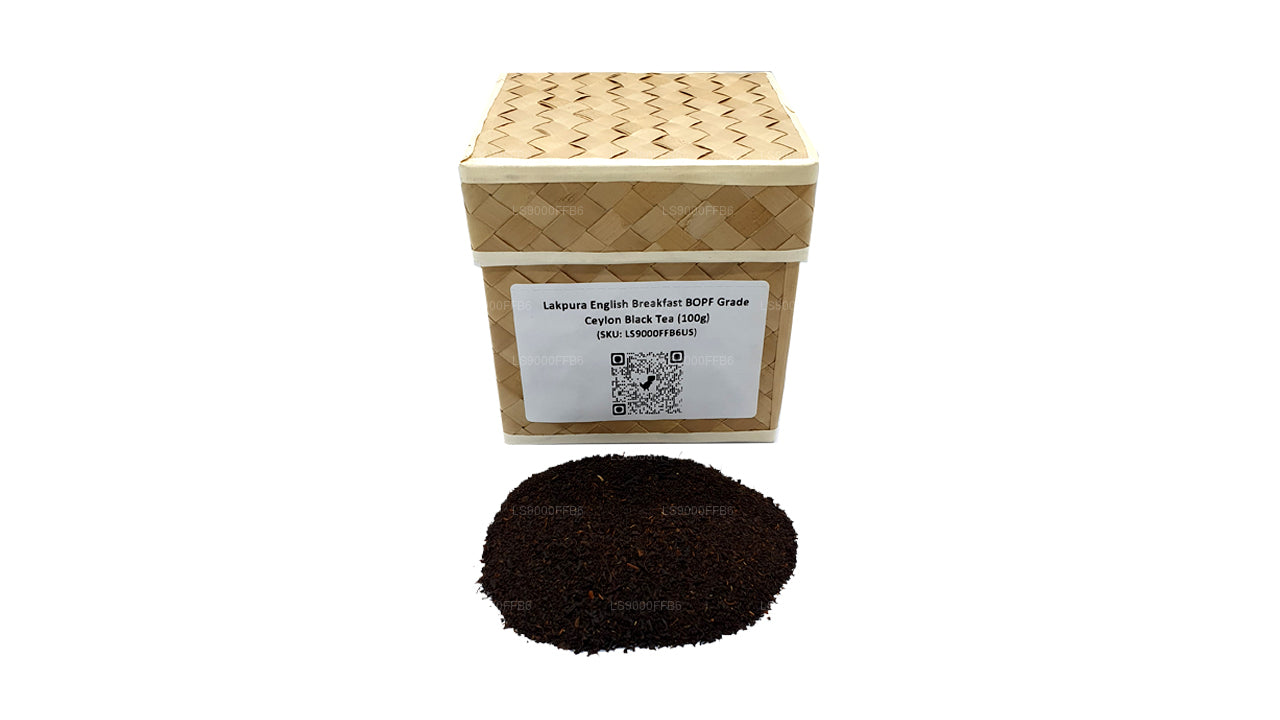 Lakpura İngiliz Kahvaltısı BOPF Sınıfı Seylan Siyah Çay (100g)
