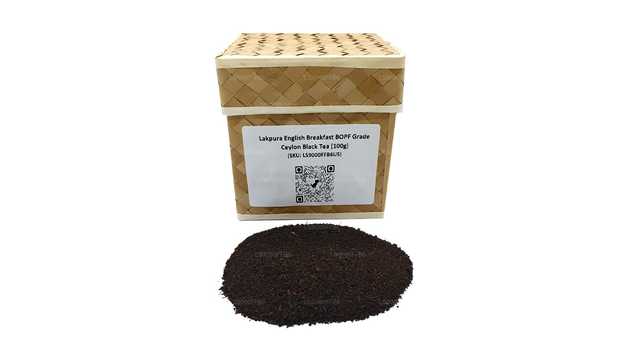 Lakpura İngiliz Kahvaltısı BOPF Sınıfı Seylan Siyah Çay (100g)