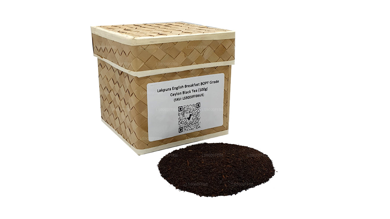 Lakpura İngiliz Kahvaltısı BOPF Sınıfı Seylan Siyah Çay (100g)