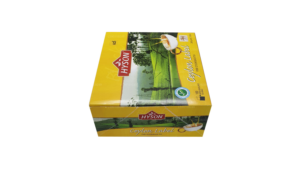 Hyson Seylan Etiketi BOPF (200g) 100 Çay Poşetleri