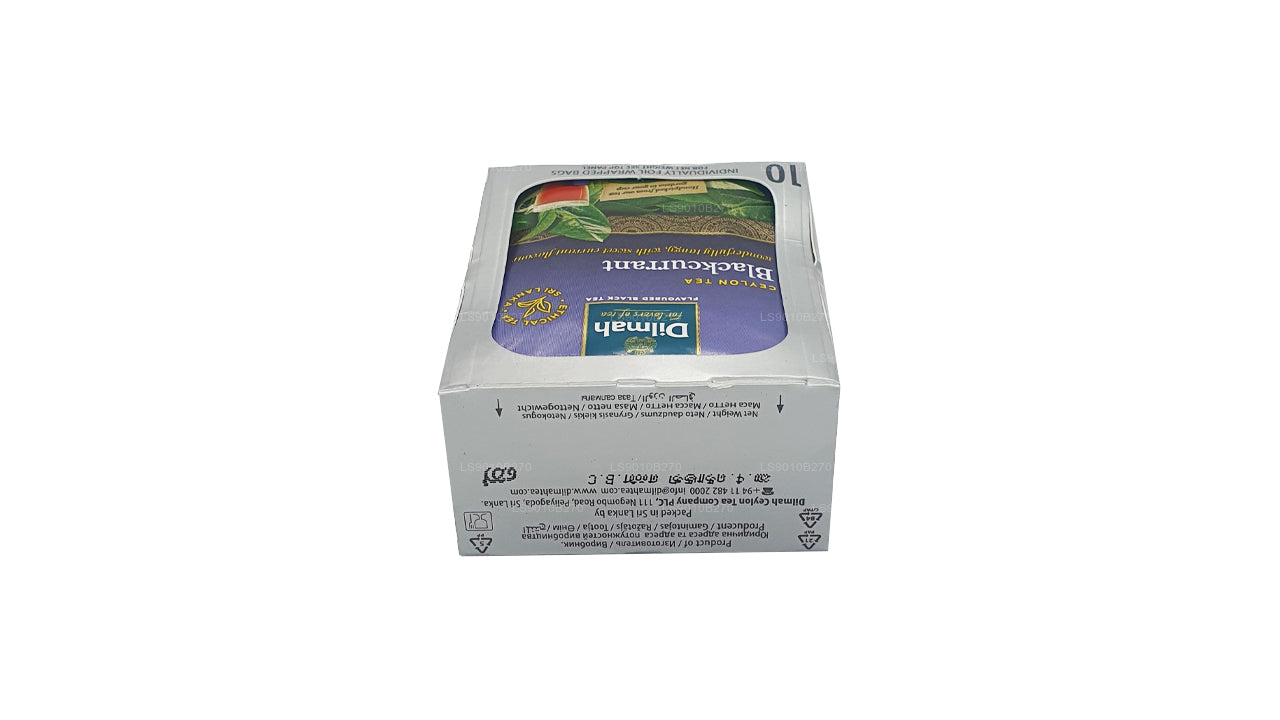 Dilmah Blackcurrent Çay (20g) 10 Bireysel Folyo Sarılı Çay Poşetleri
