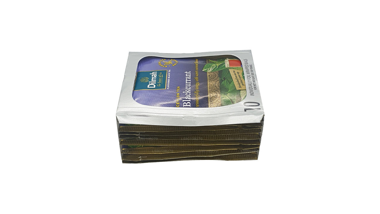 Dilmah Blackcurrent Çay (20g) 10 Bireysel Folyo Sarılı Çay Poşetleri