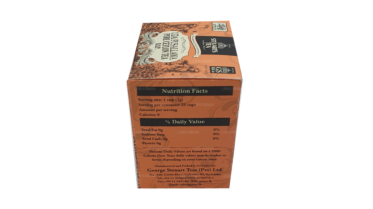 George Steuart Uda Pusallawa BOP Yaprak Çay (50g)