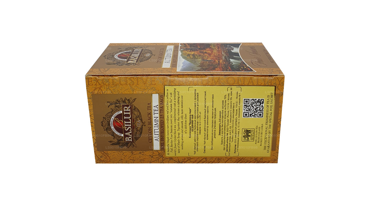 Basilur Sonbahar Akçaağaç Siyah Çay (40g) 20 Çay Poşetleri