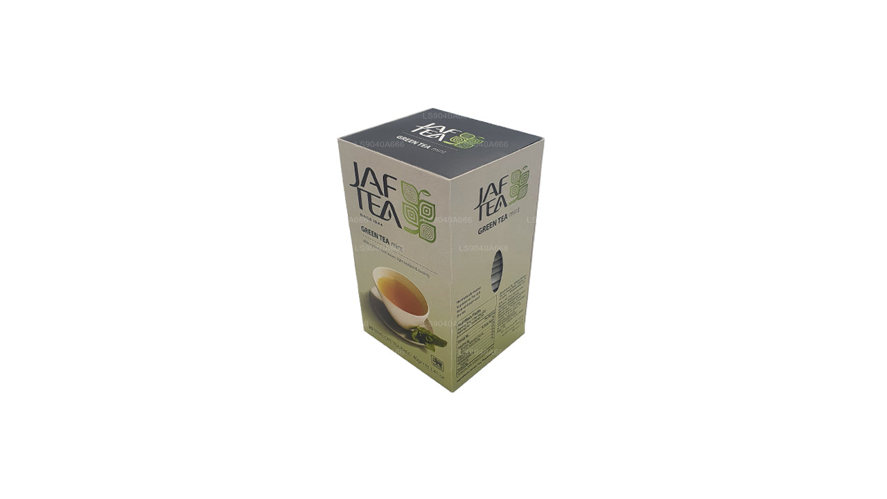 Jaf Çay Saf Yeşil Koleksiyon Yeşil Çay Nane Folyo Zarflı Çay Poşetleri (40g)