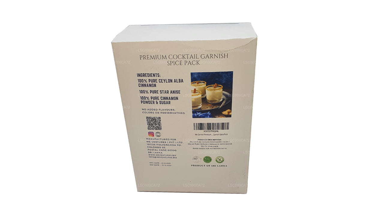 Premium Kokteyl Garnitür Baharat Paketi (100g)