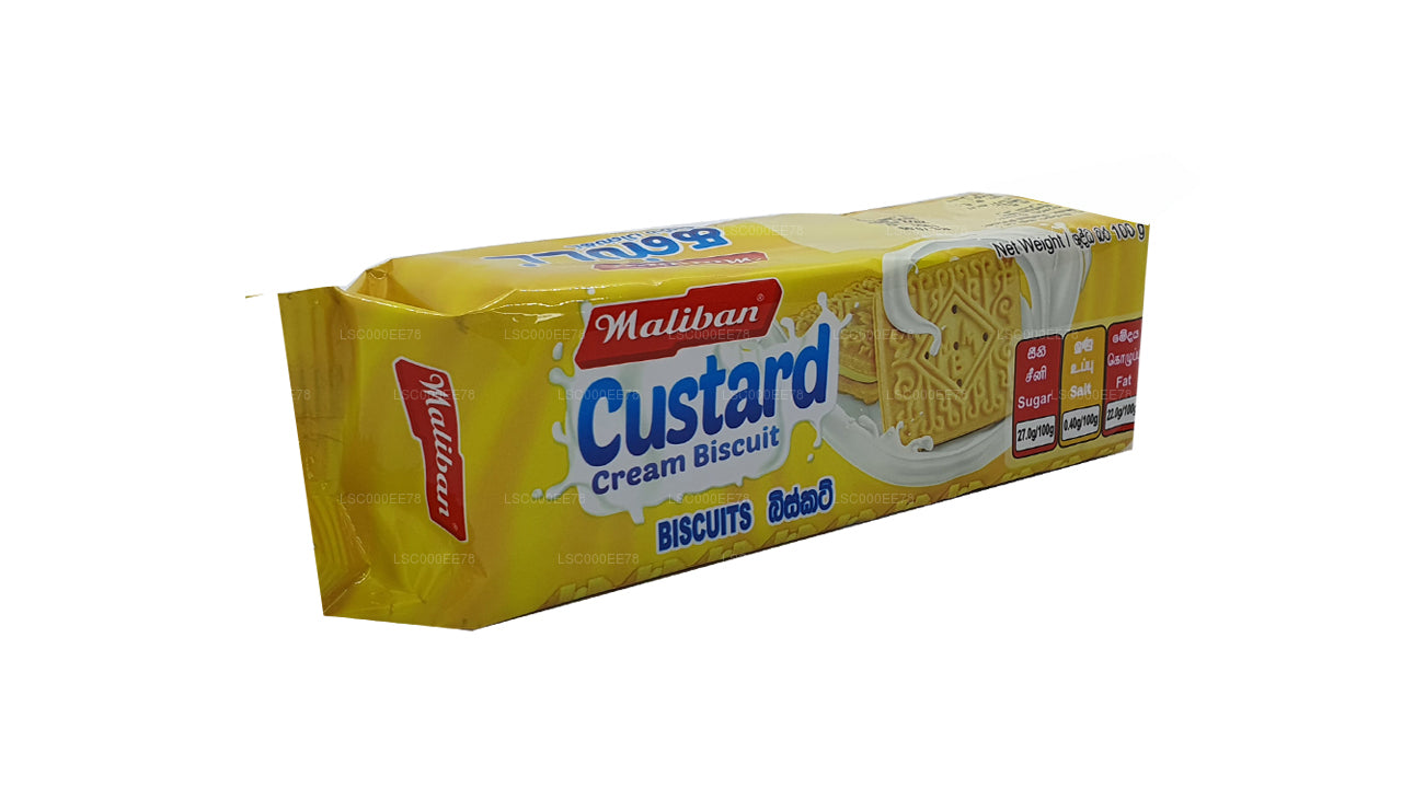 Maliban Muhallebi Kremalı Sandviç Bisküvi (100g)
