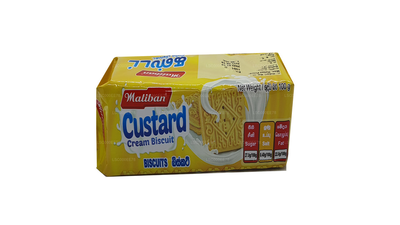 Maliban Muhallebi Kremalı Sandviç Bisküvi (100g)
