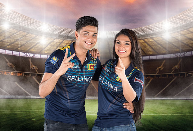 Sri Lanka Kriket Takımı ICC Champions Trophy Replica Tişört (Beden M)