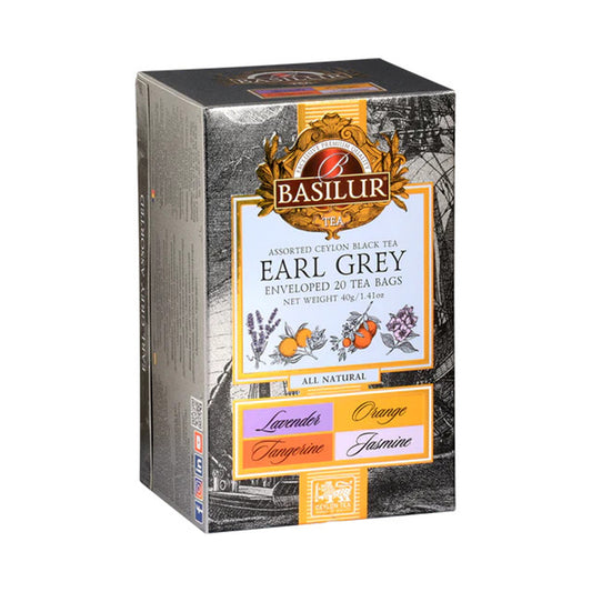 Basilur Earl Grey Koleksiyonu (40g) 20 Poşet Çay