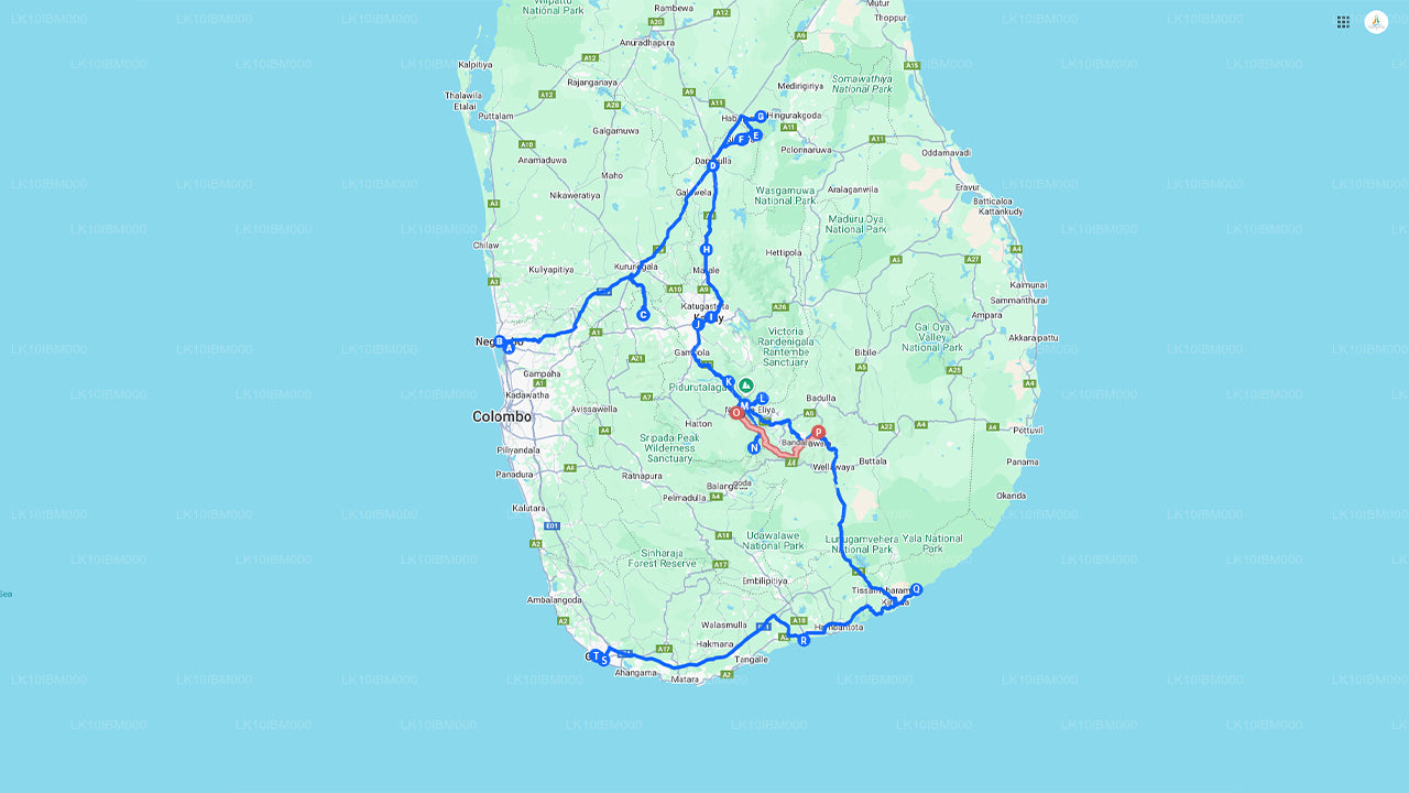 Büyüleyici Sri Lanka (18 Gün)