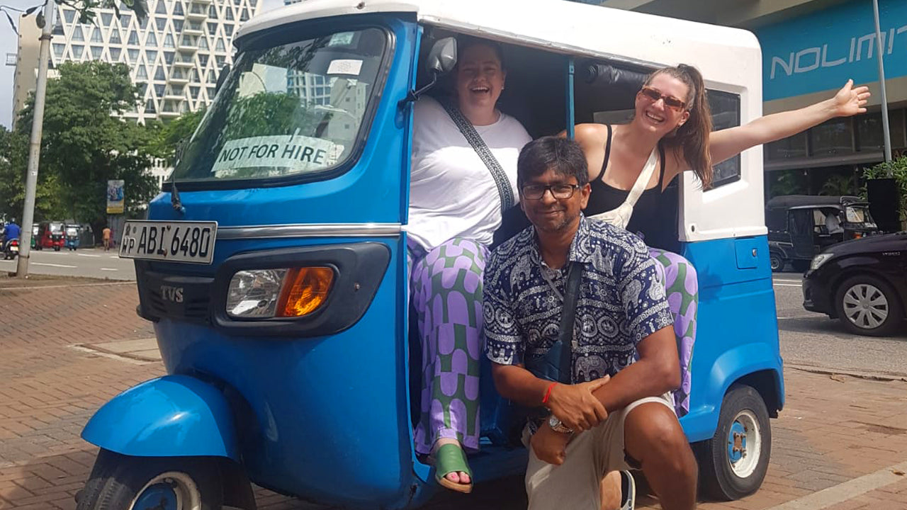 Colombo Limanı'ndan Colombo Tuk Tuk Safari