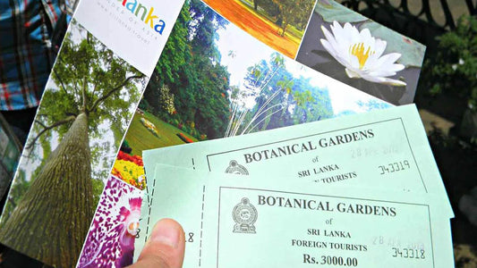 Peradeniya botanik bahçesi Giriş Biletleri