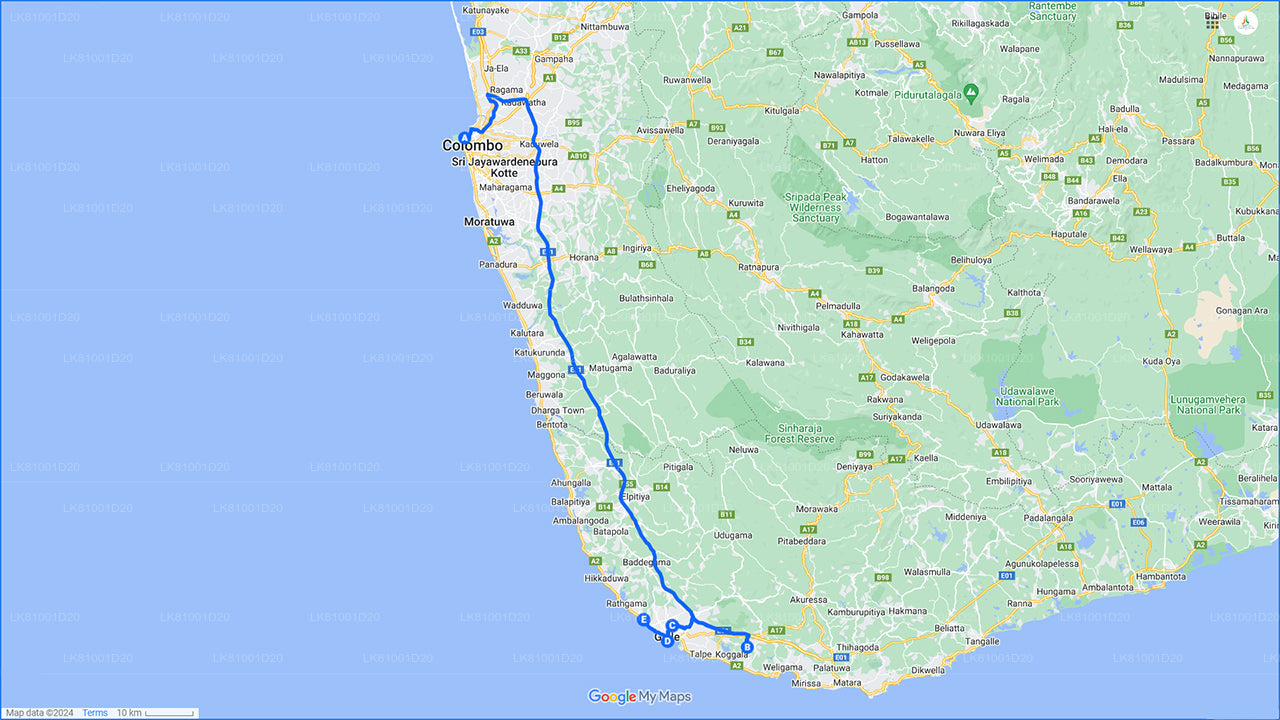 Colombo Limanı"ndan Güney Kıyısı Öne Çıkanlar