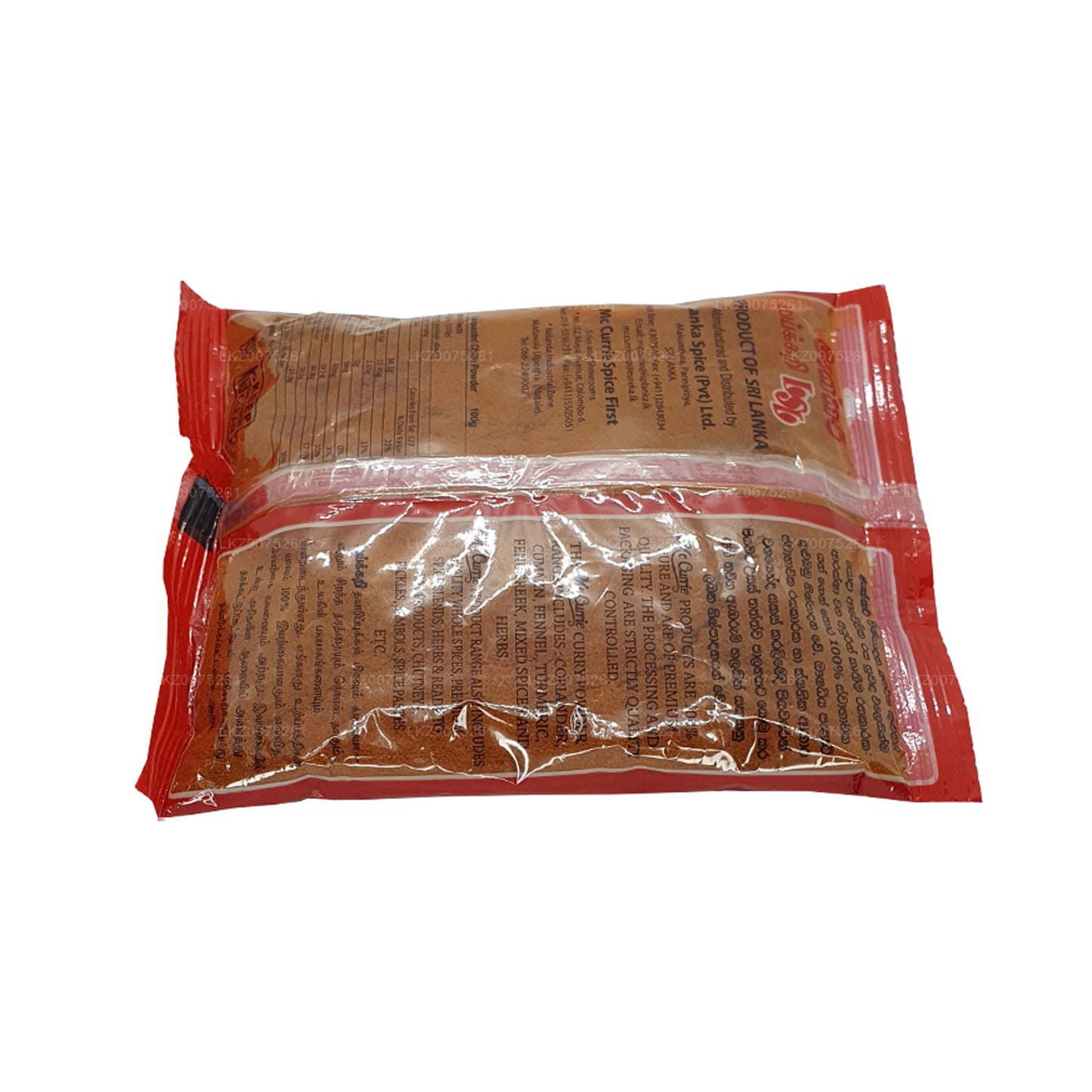 Mc Currie Kavrulmamış Biber Tozu (100g)