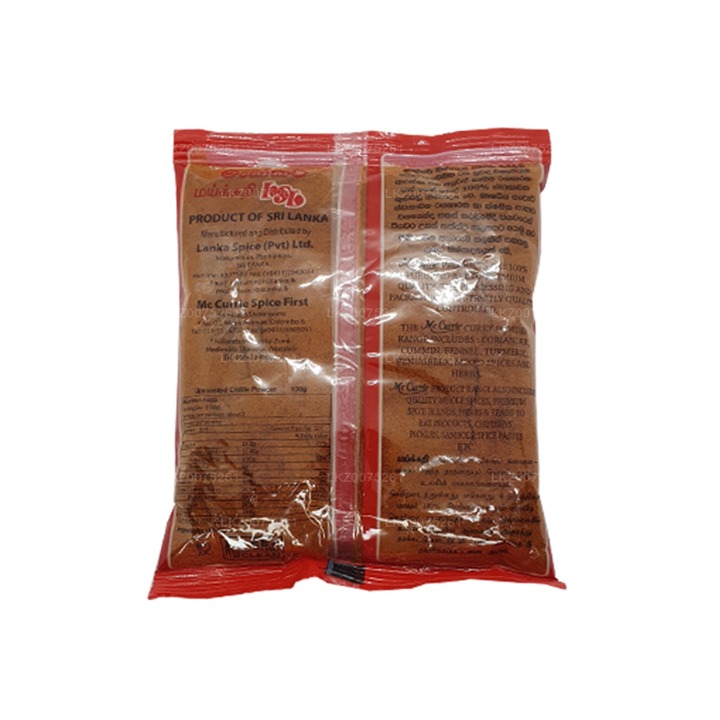 Mc Currie Kavrulmamış Biber Tozu (100g)