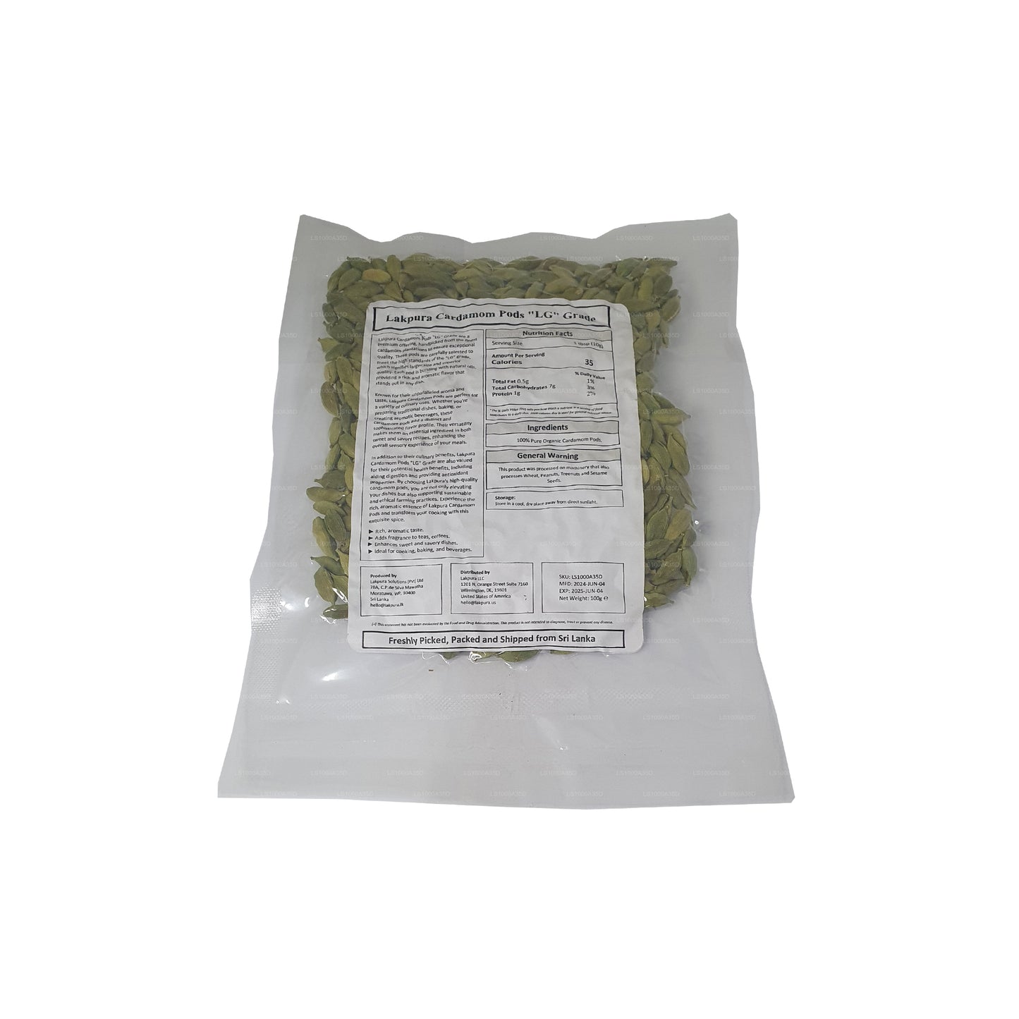 Lakpura Kakule Bölmeler (100g)