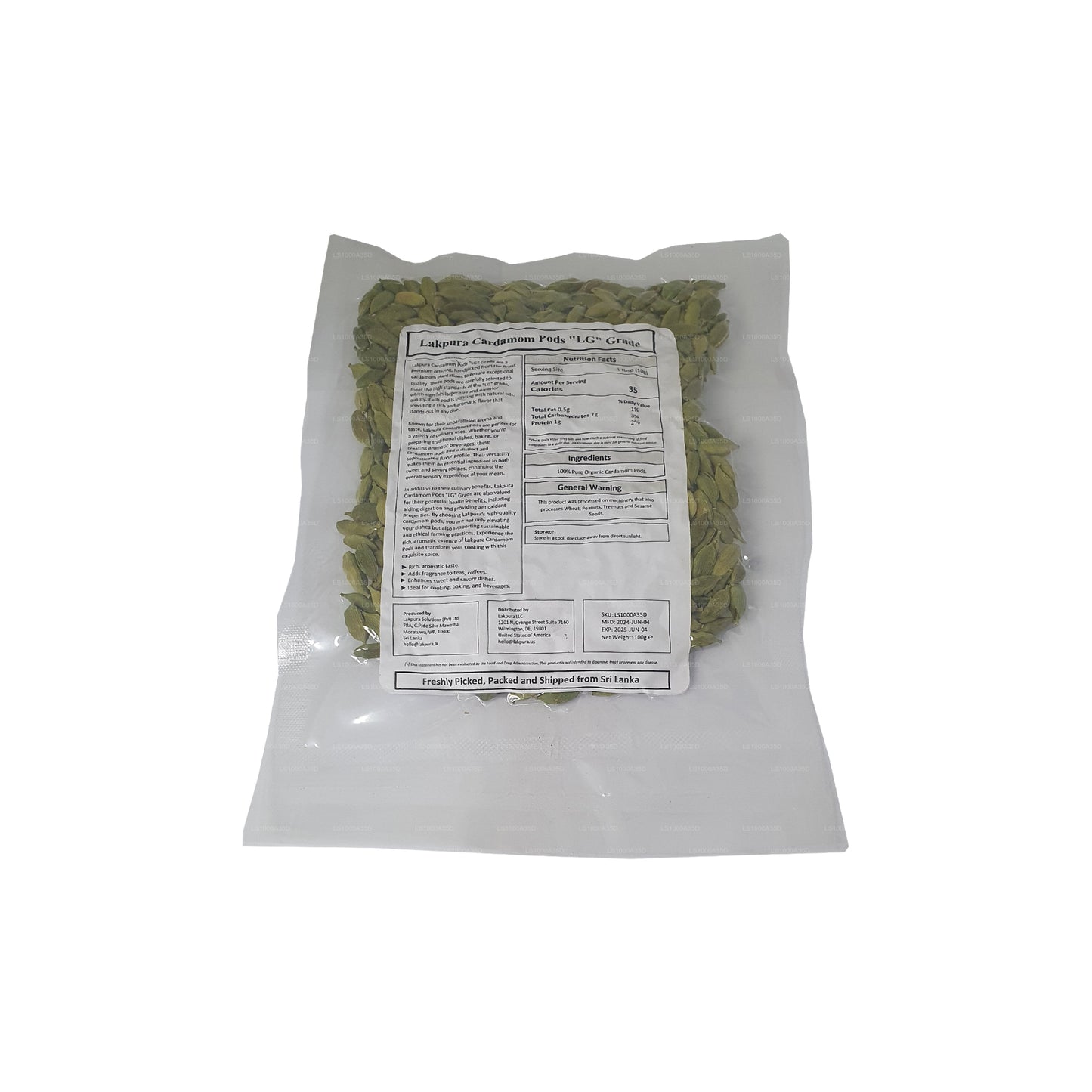 Lakpura Kakule Bölmeler (100g)