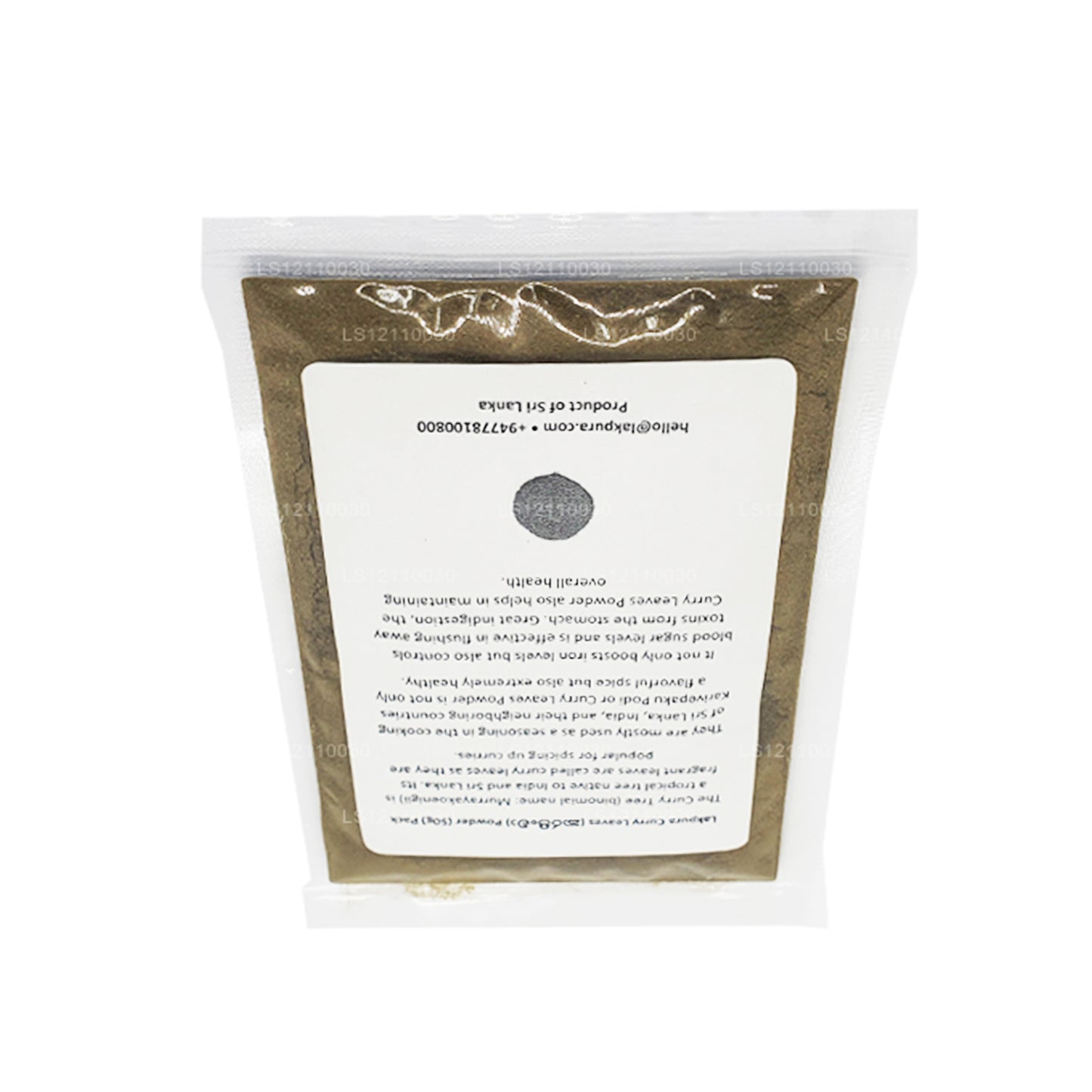 Lakpura Kurutulmuş Köri Yaprağı Tozu (100g)