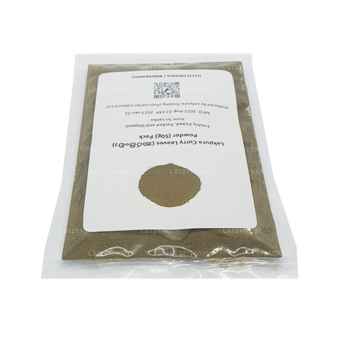 Lakpura Kurutulmuş Köri Yaprağı Tozu (100g)