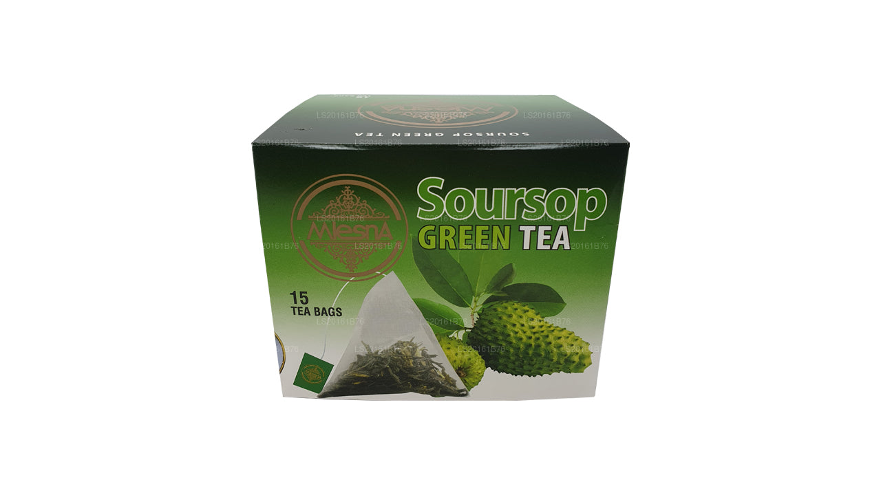 Mlesna Soursop Yeşil Çay (30g) 15 Çay Poşeti