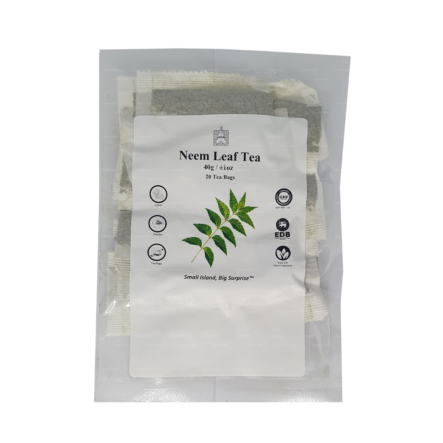 Lakpura Neem Yaprak Çayı (40g) 20 Çay Poşeti