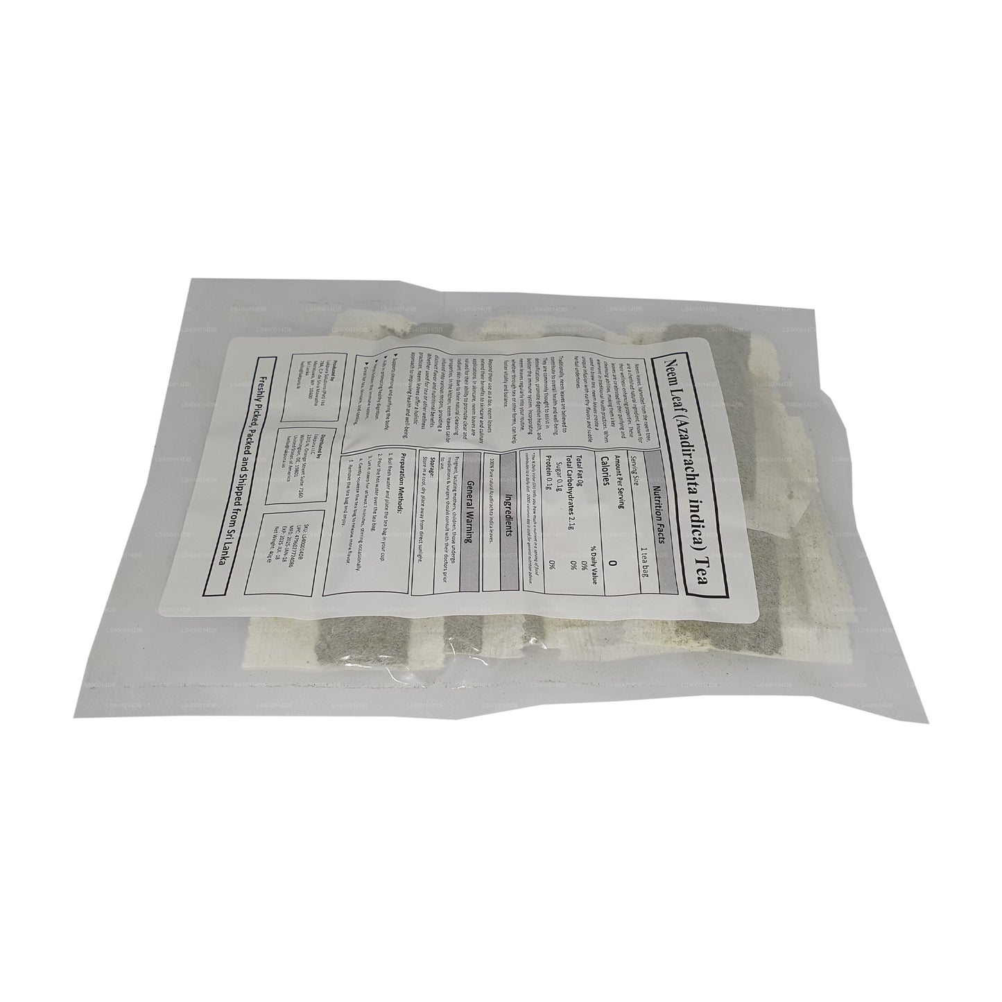 Lakpura Neem Yaprak Çayı (40g) 20 Çay Poşeti