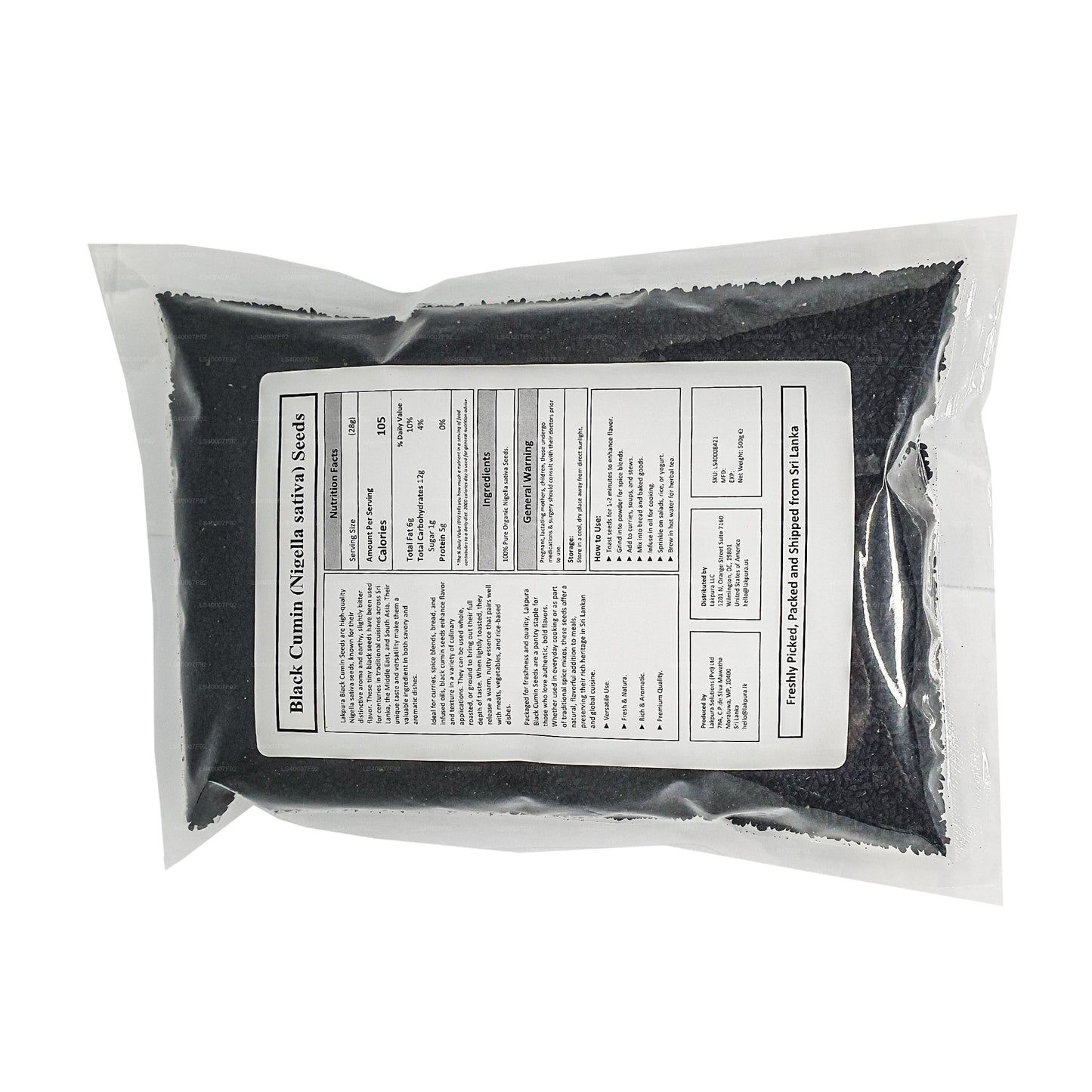 Lakpura Siyah Kimyon Tohumu (100g)