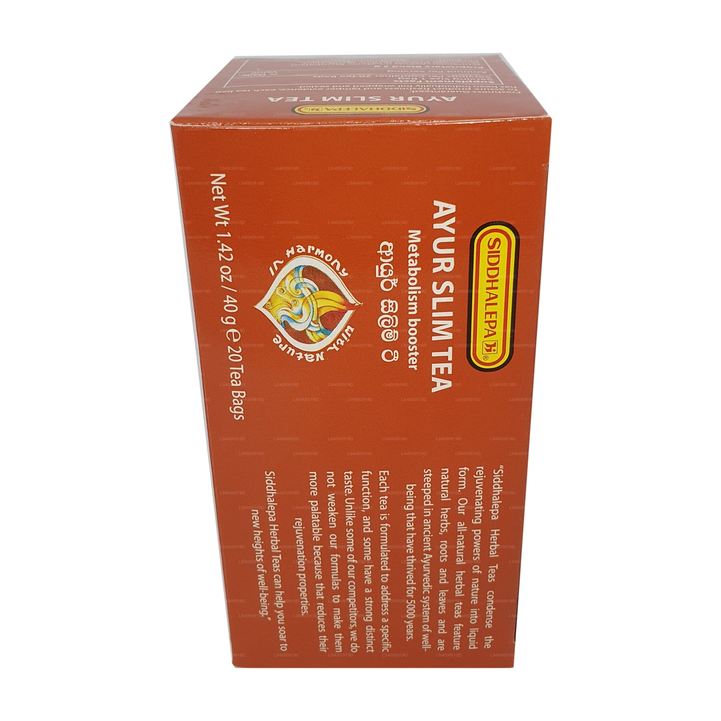 Siddhalepa Ayur İnce Çay (40g)