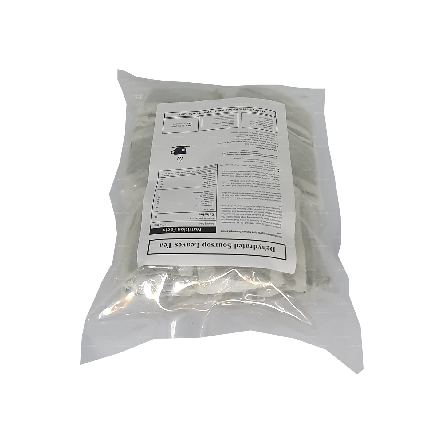 Lakpura Kurutulmuş Soursop (Guanabana, Graviola, Guyabano) Çay Poşetleri
