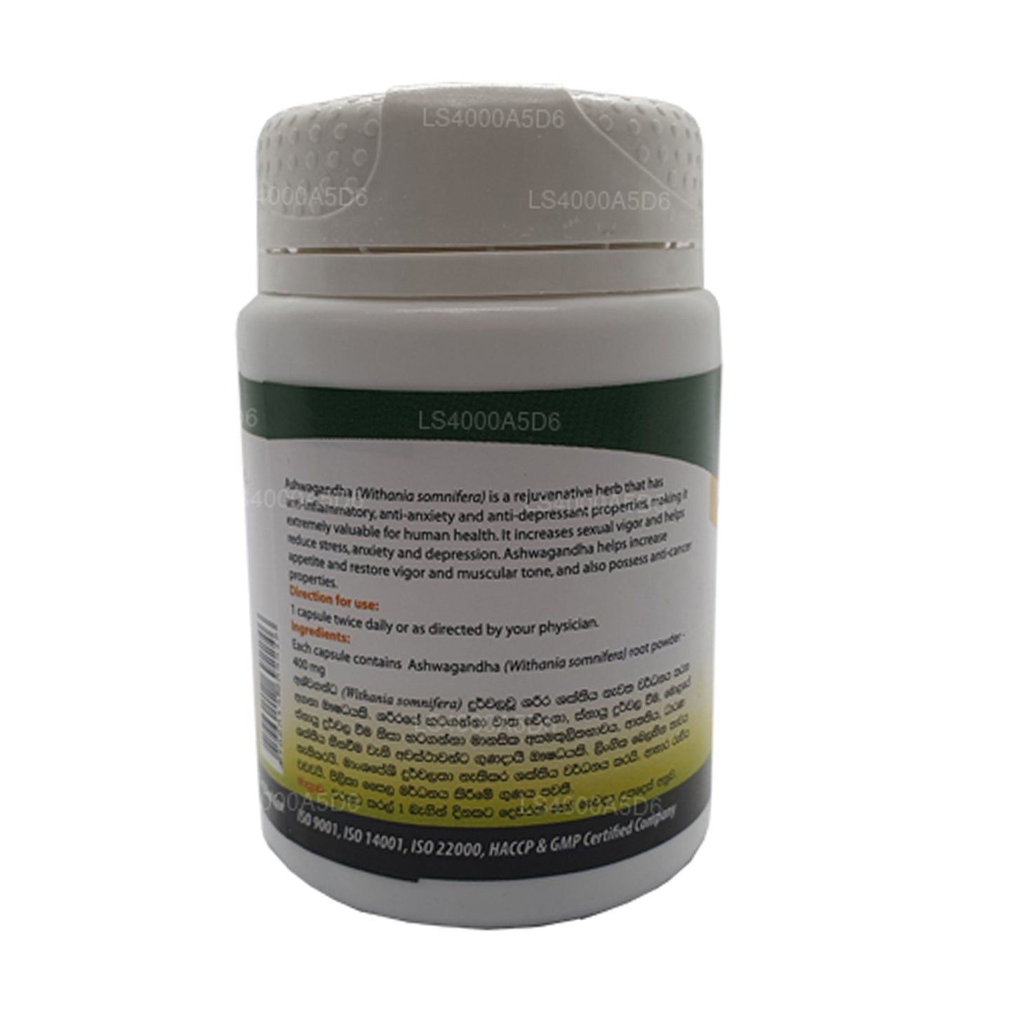 BeAM Ashwagandha Kapsülleri (60 Kapaklı)