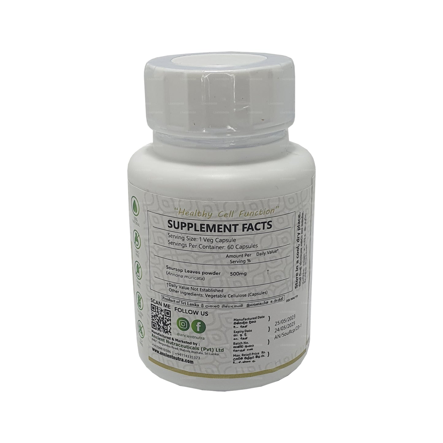 Antik Nutra Soursop (60 Kapsül)