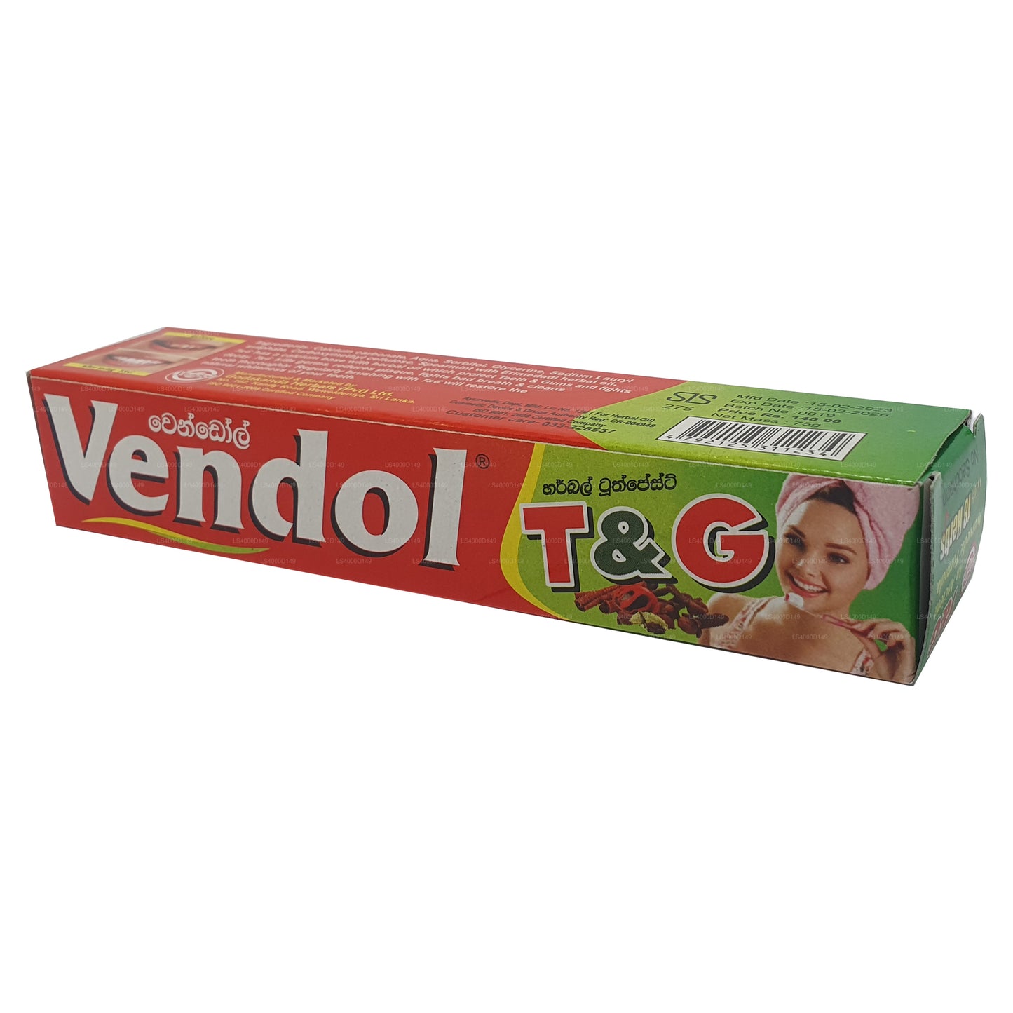 Vendol T ve G Diş Haste (135g)